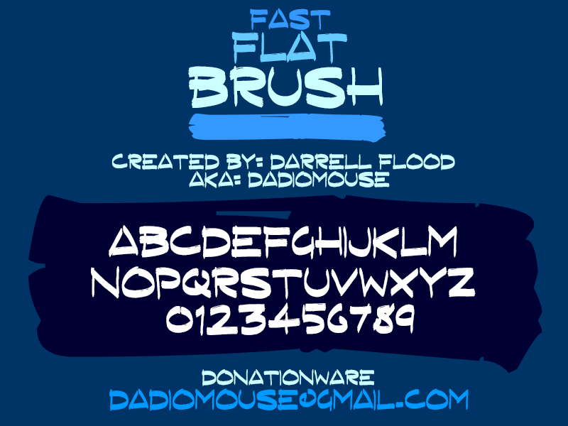 Fast Flat Brush
